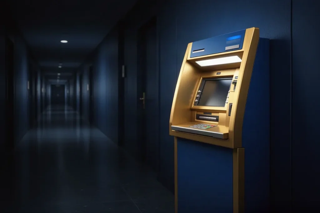 Ảnh minh hoạ cây ATM cho mục rút tiền hướng dẫn 789BET